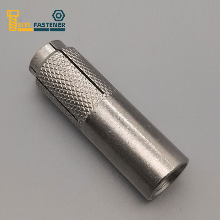 Rostfritt stål Drop in Anchor med Knurling